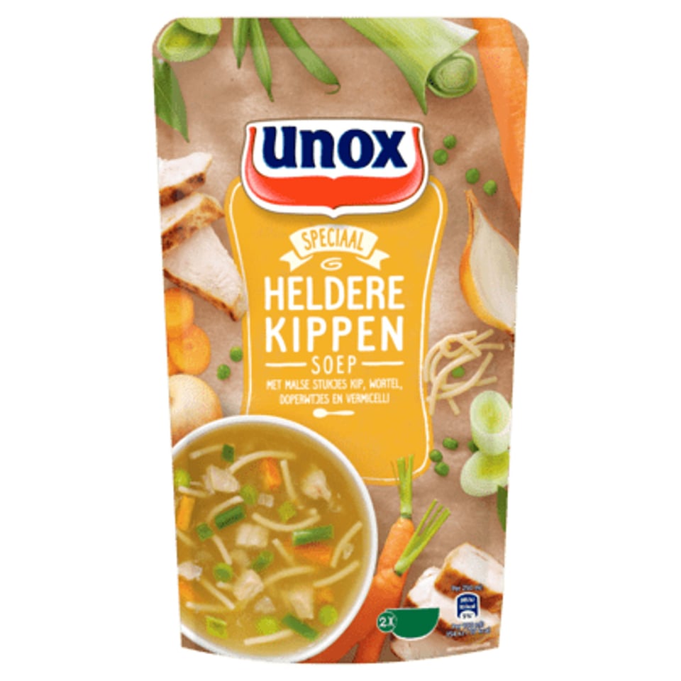 Unox Soep In Zak Heldere Kippensoep