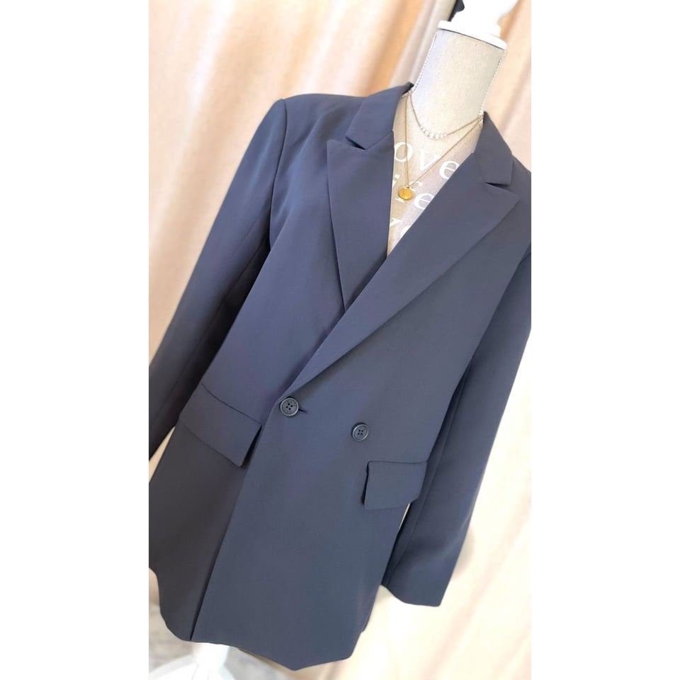 Double breasted blazer - Antra Grey