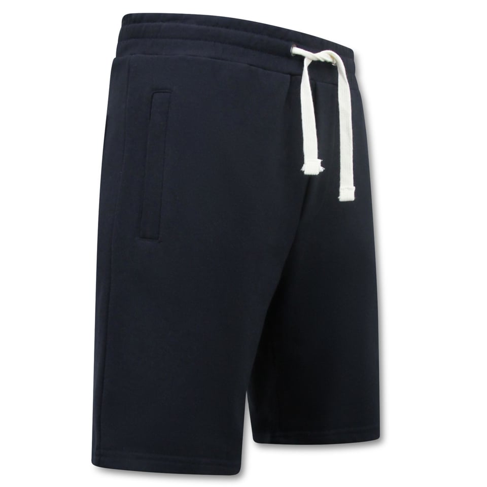 Korte Broek Heren -Sweat Shorts Heren - Donker Blauw