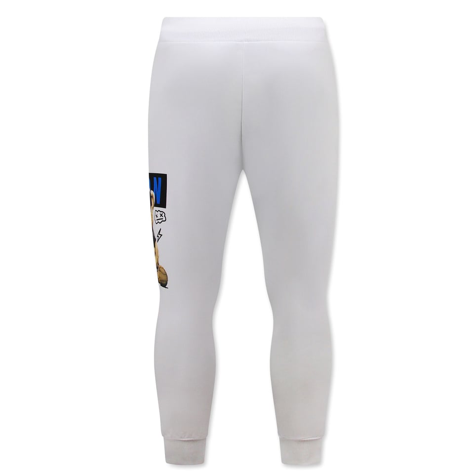 Joggingpak Heren ICON Print - Huispak - Trainingspak - 1001 - Wit