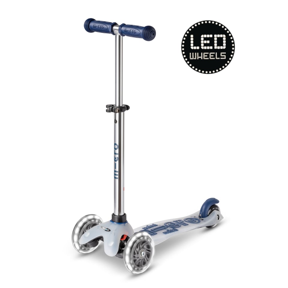 X Mini Micro Step Deluxe Flux LED Marineblauw