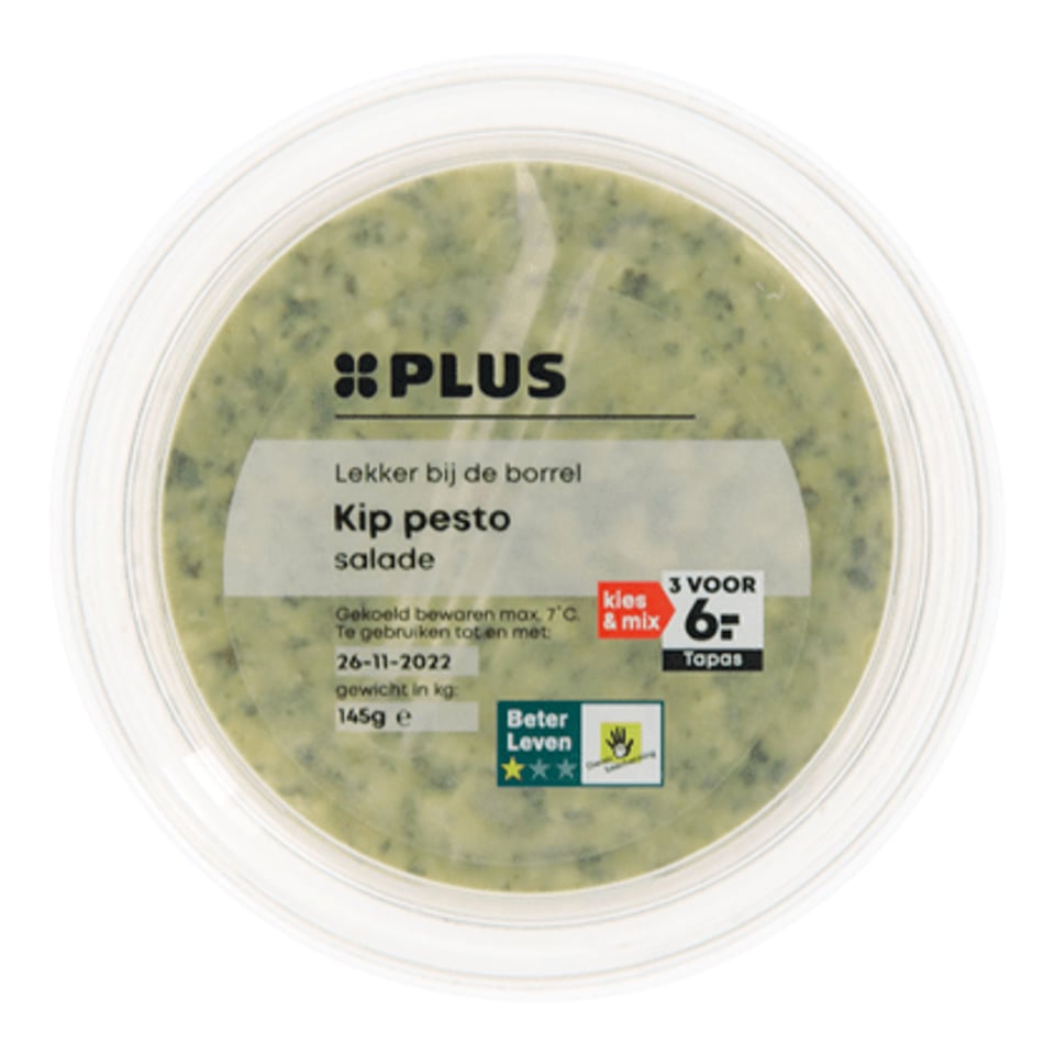 PLUS Kip Pesto Salade