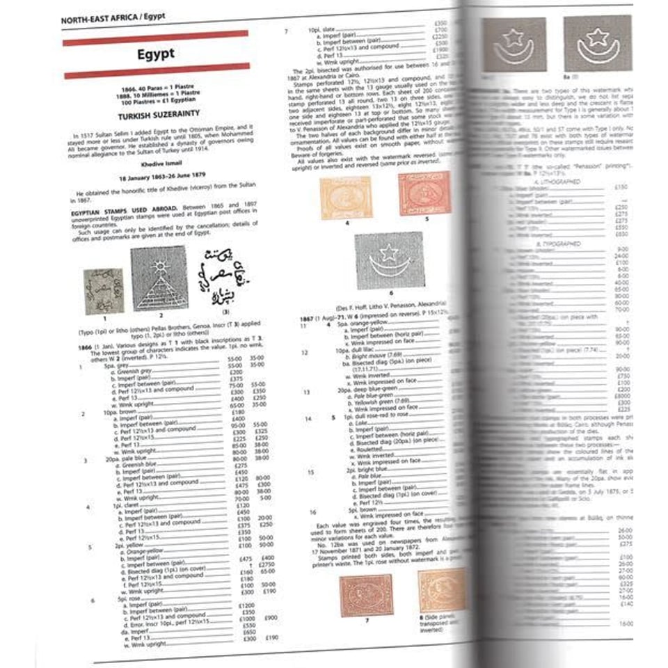 Stamp Catalogue North-East Africa