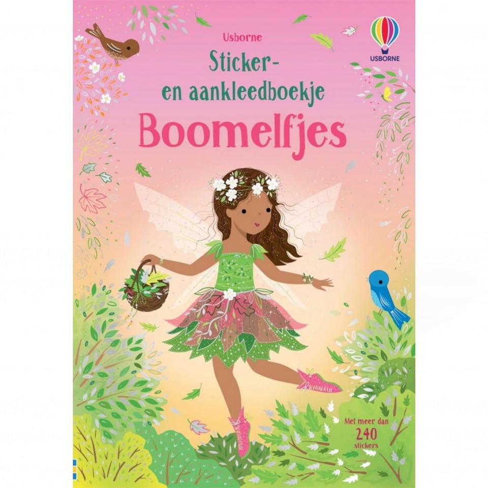 Sticker- en Aankleedboekje - Boomelfjes