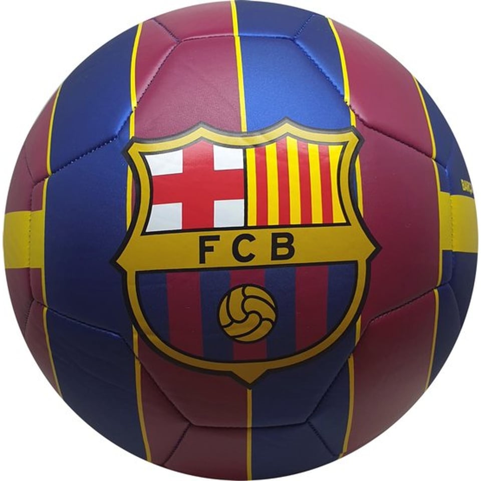 Voetbal Barcelona Met Logo Maat 5 Thuistenue Kleuren