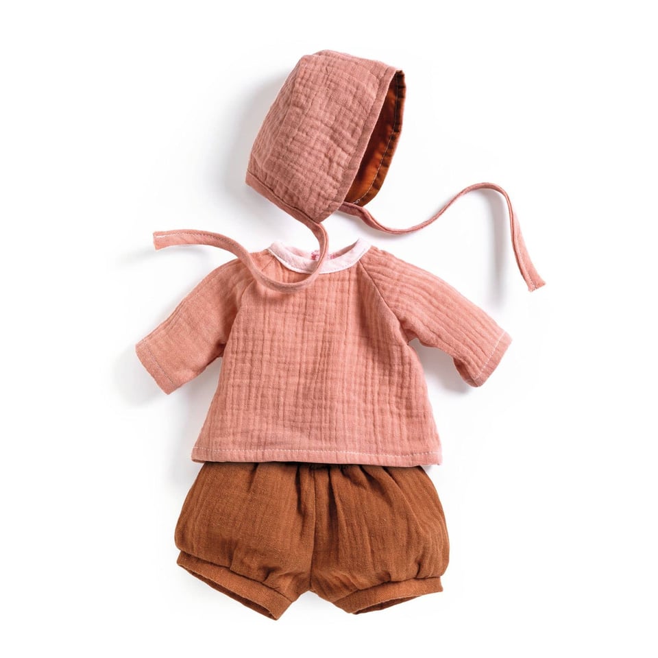 Djeco Poppenkleding - Outfit Peach