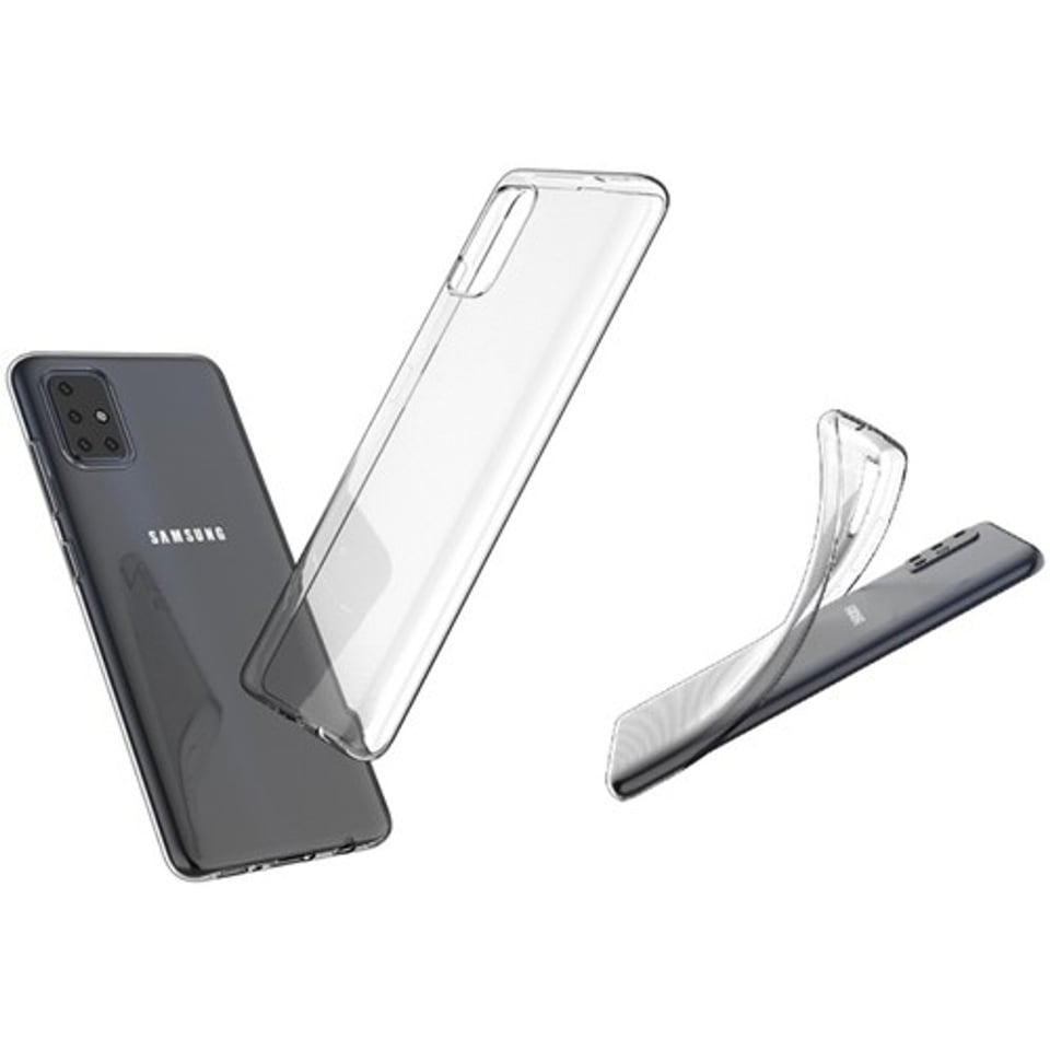 TPU Back Cover Samsung Galaxy A51 - Clear