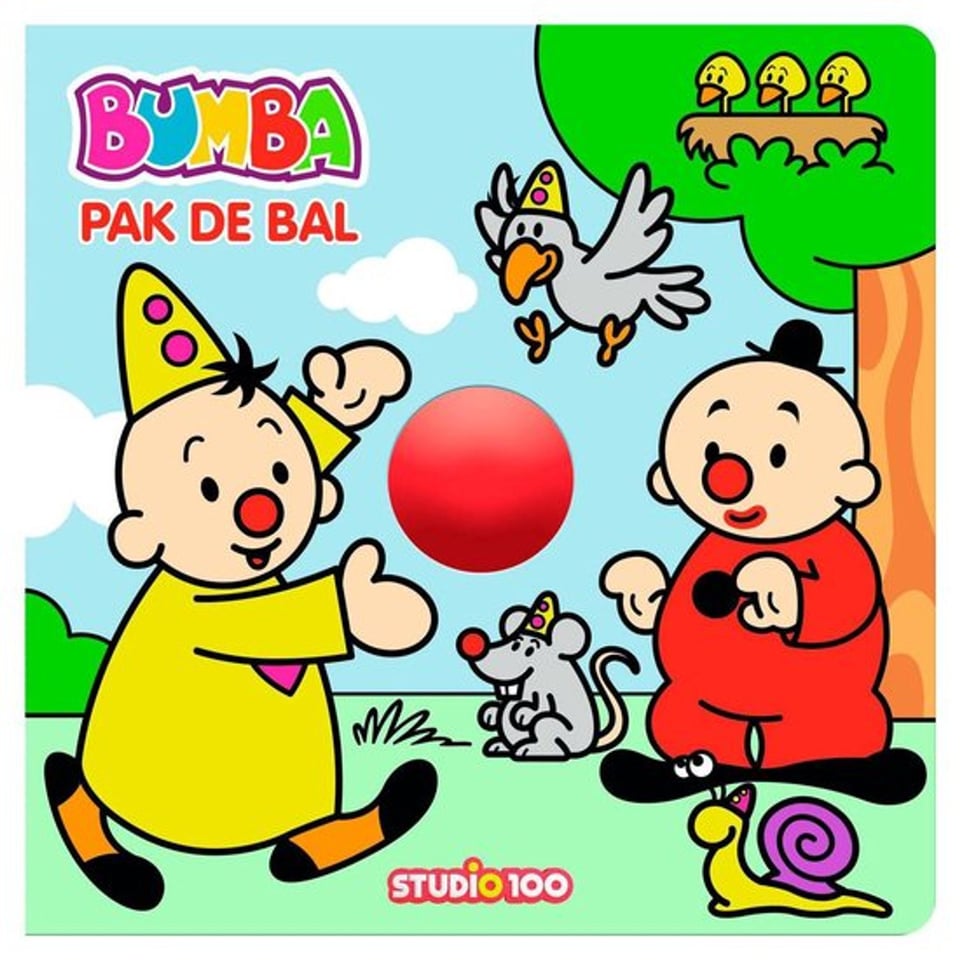 Bumba Kartonboek Met Rollende Bal - Pak De Bal!