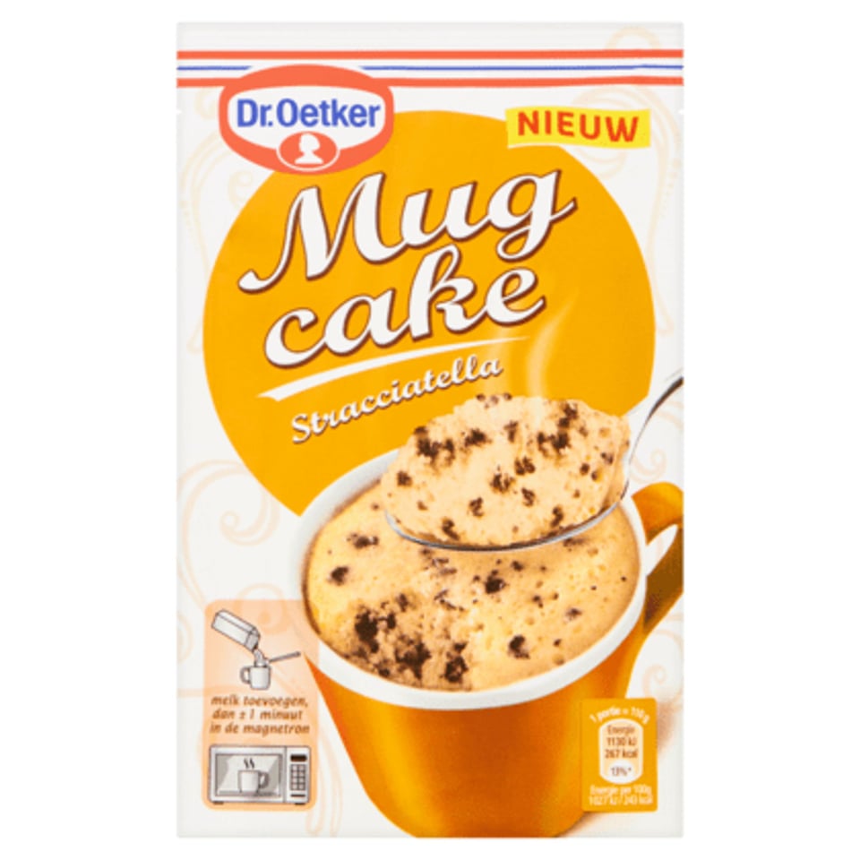 Dr. Oetker Mug Cake Stracciatella Bakmix