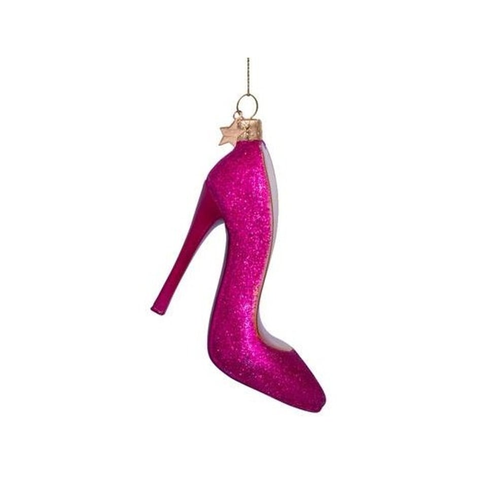 Kerstbal Pump Roze