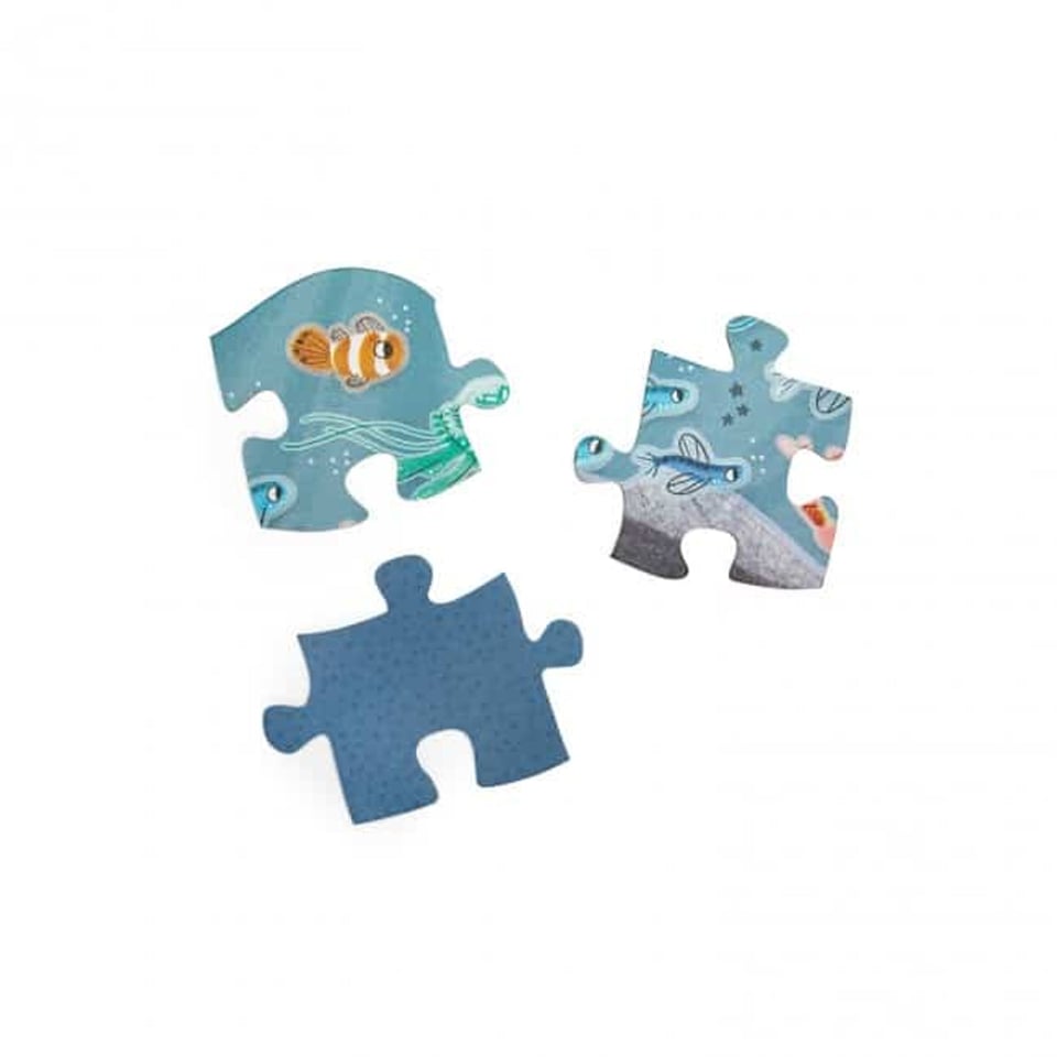 Moulin Roty Puzzel Grote Walvis (36 Pcs) Les Aventures De Paulie