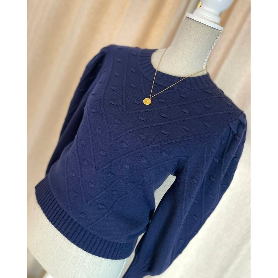 Soft Viki knit - Navy Blue - OneSize 34, 36, 38, 40