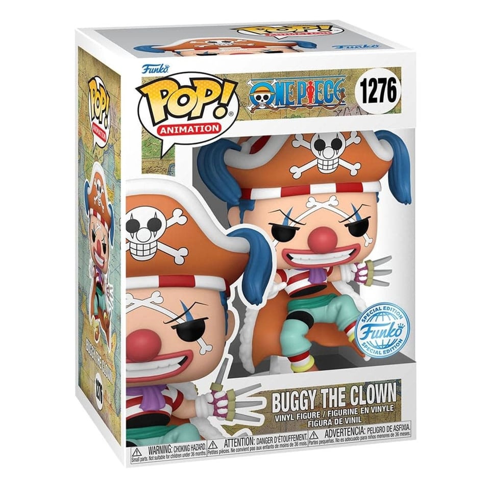 Pop! Animation 1276 One Piece - Buggy the Clown