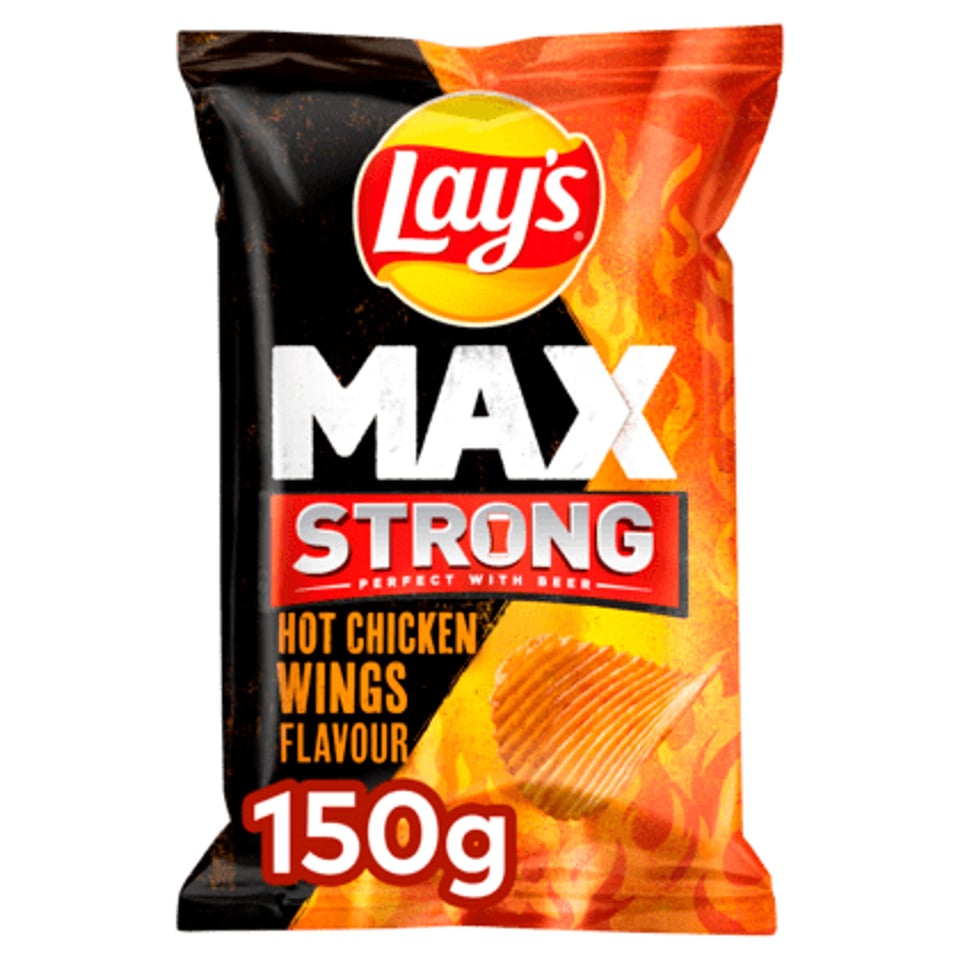 Lays Max Strong Hot Chicken Wings