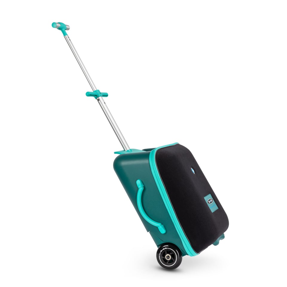 Micro Ride On Luggage Eazy Forest Green