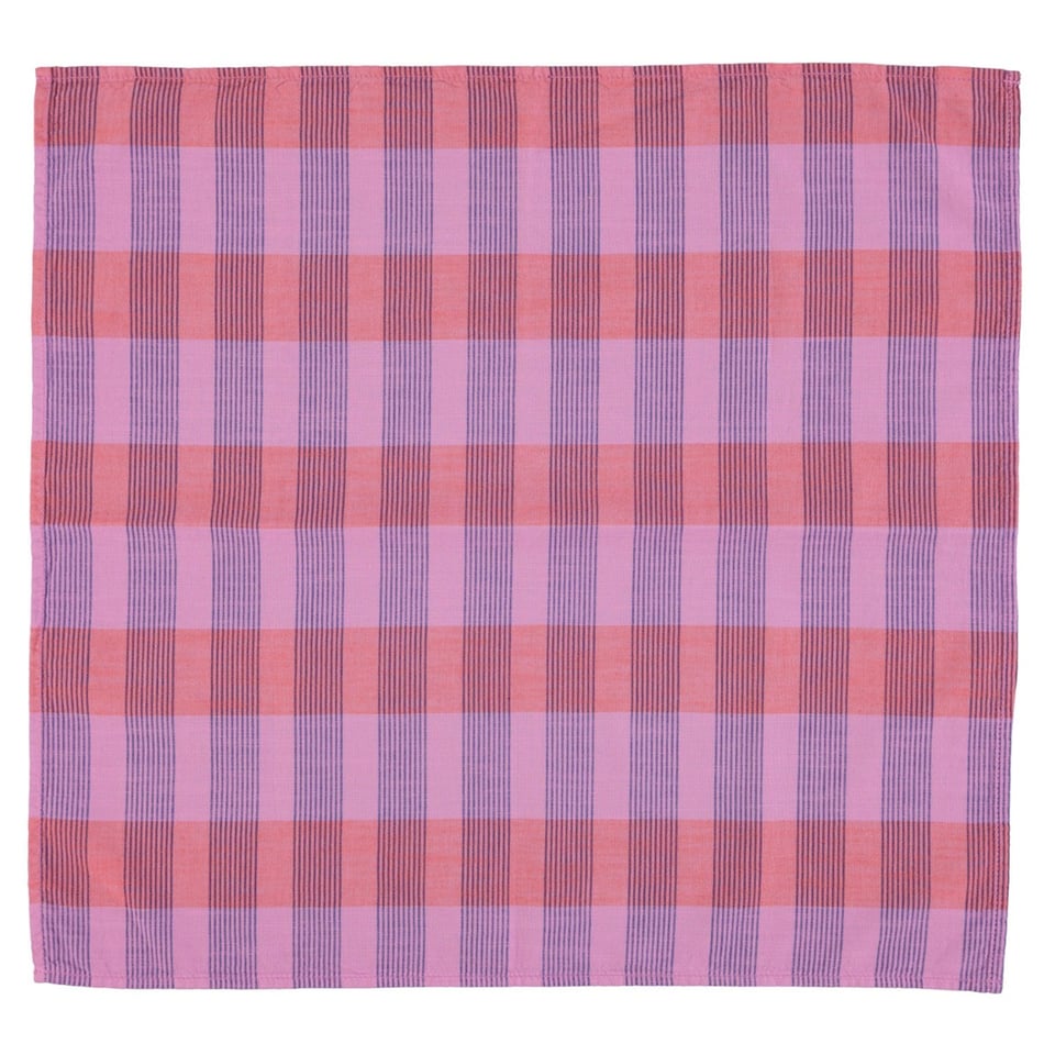 Bandana Lavender Checkered