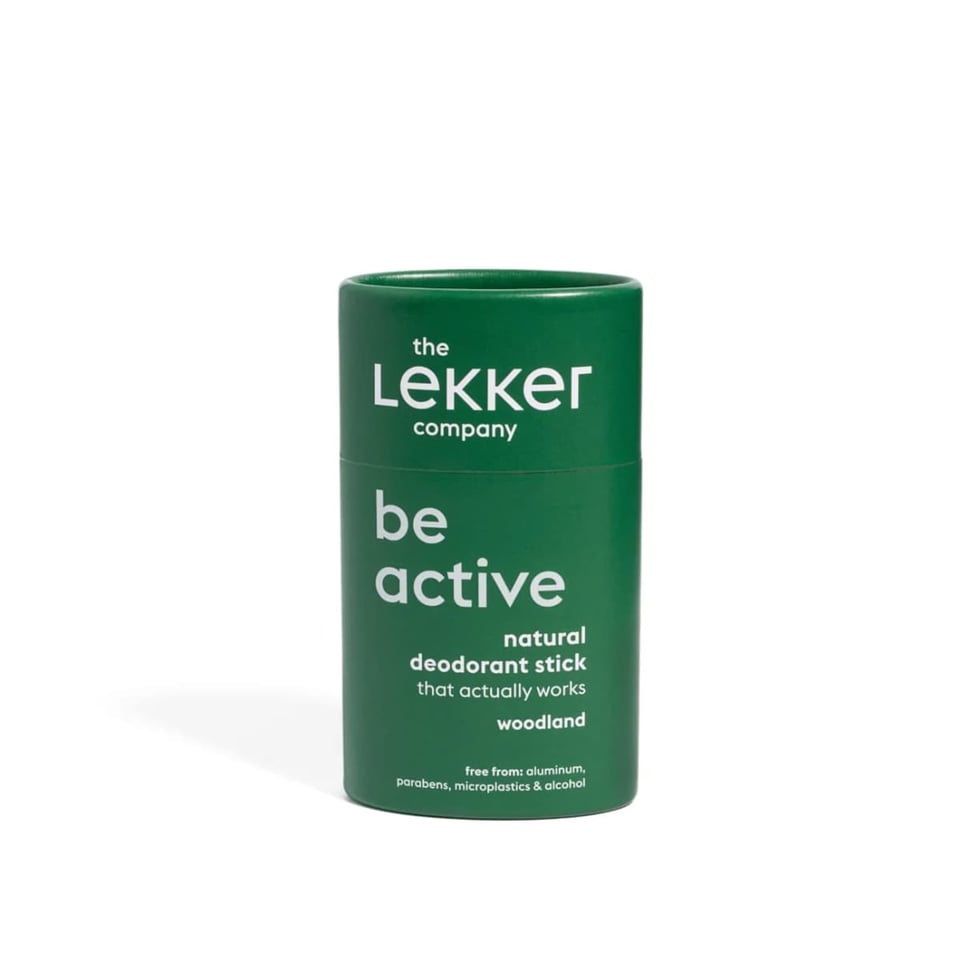 The Lekker Company Deodorant Stick Be Active Woodland