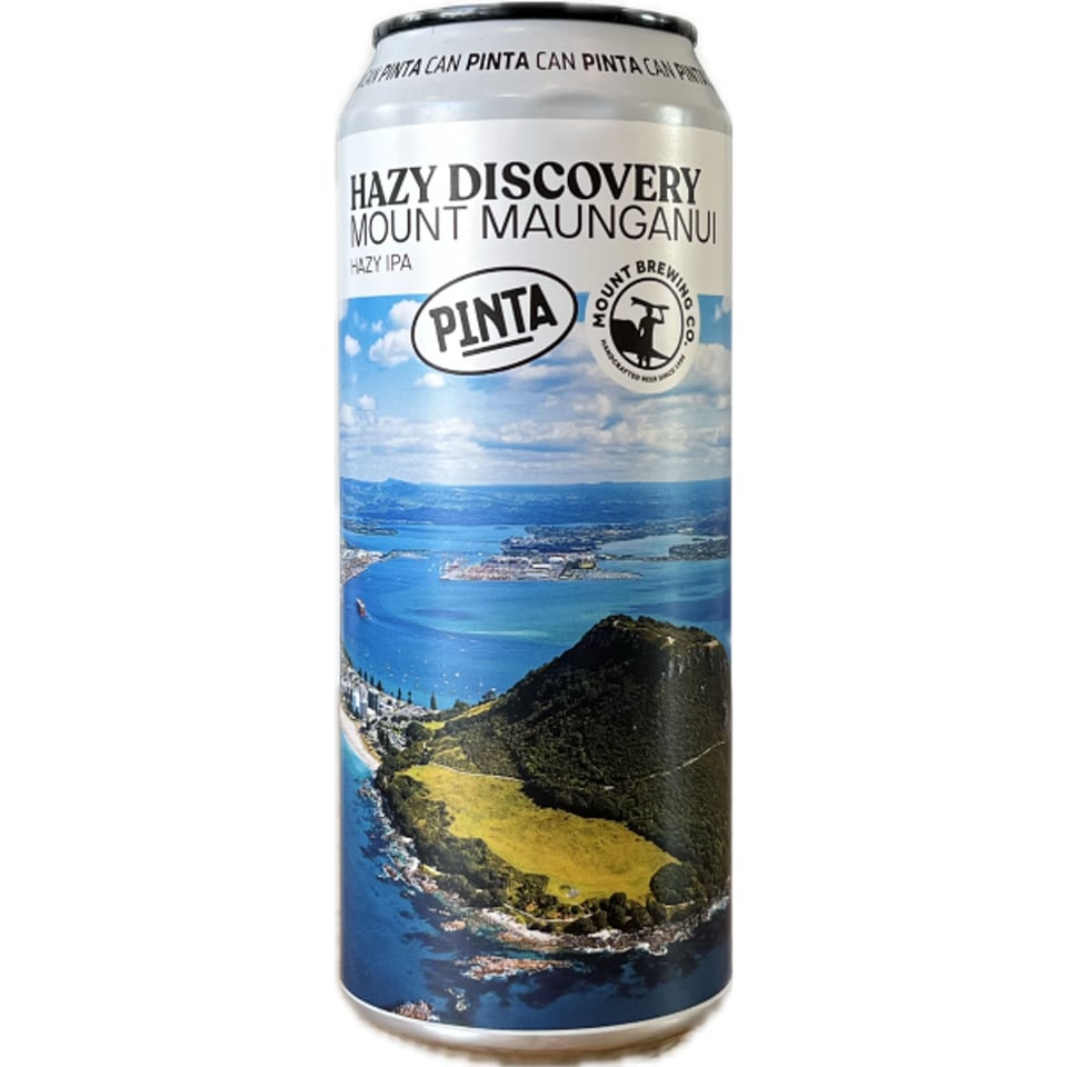 Browar Pinta X Mount Brewing Hazy Discovery Mount Maunganui 500ml