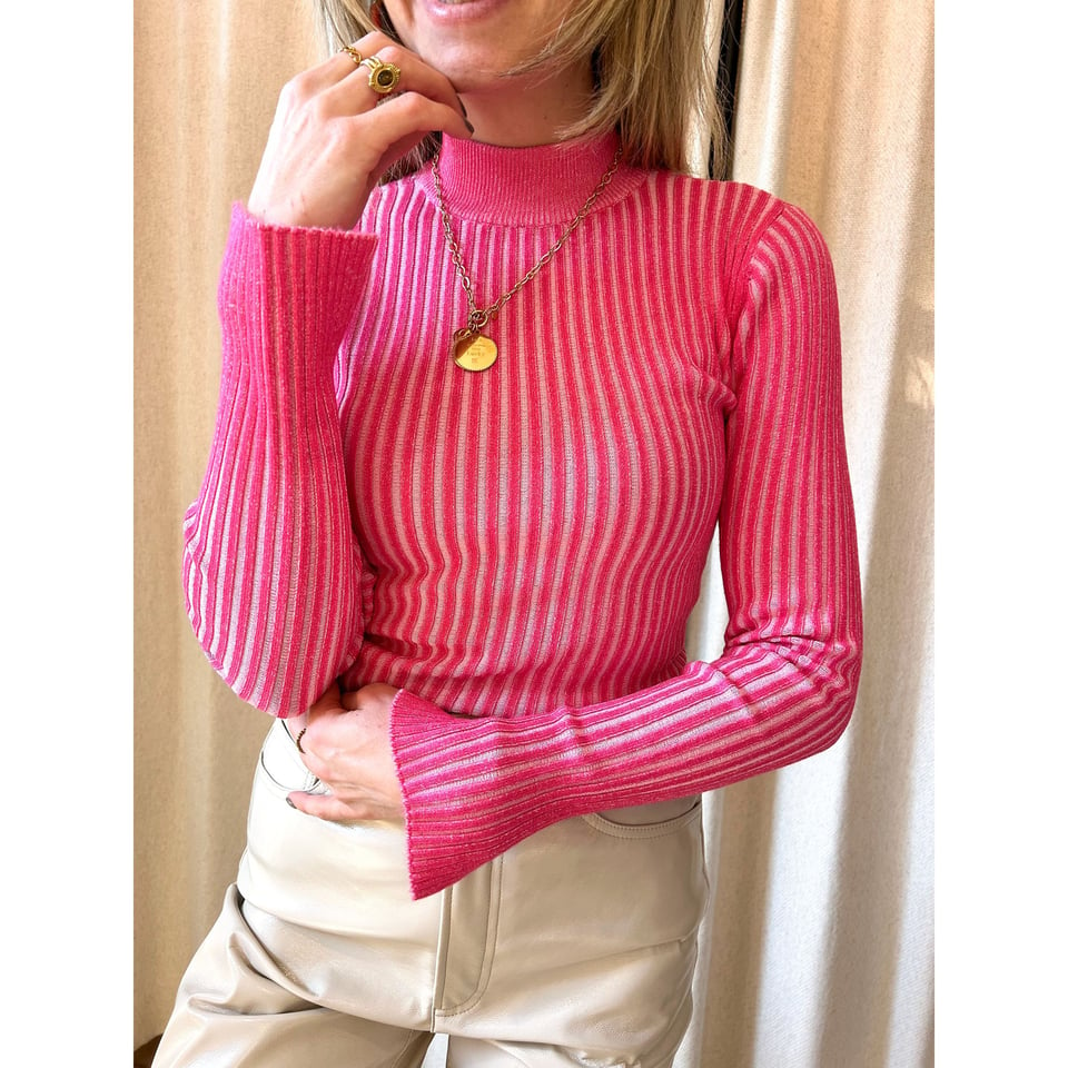 Ribbed Pull Pink - Kate