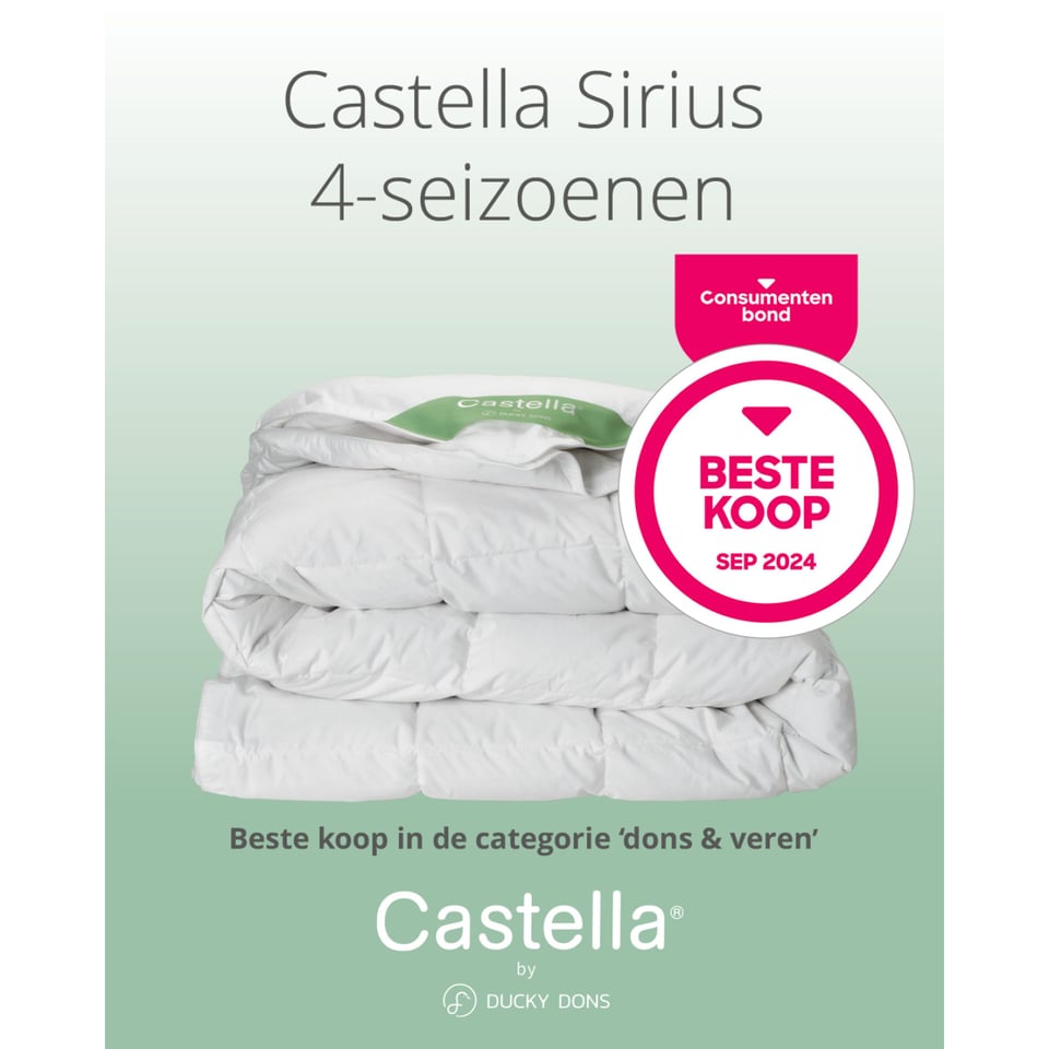 Castella Sirius 4-Seizoenen Dons Dekbed