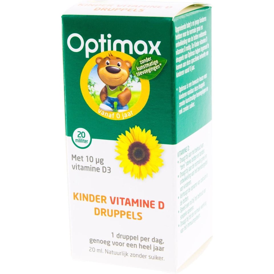 Optimax Kinder Natuurlijke D Druppels