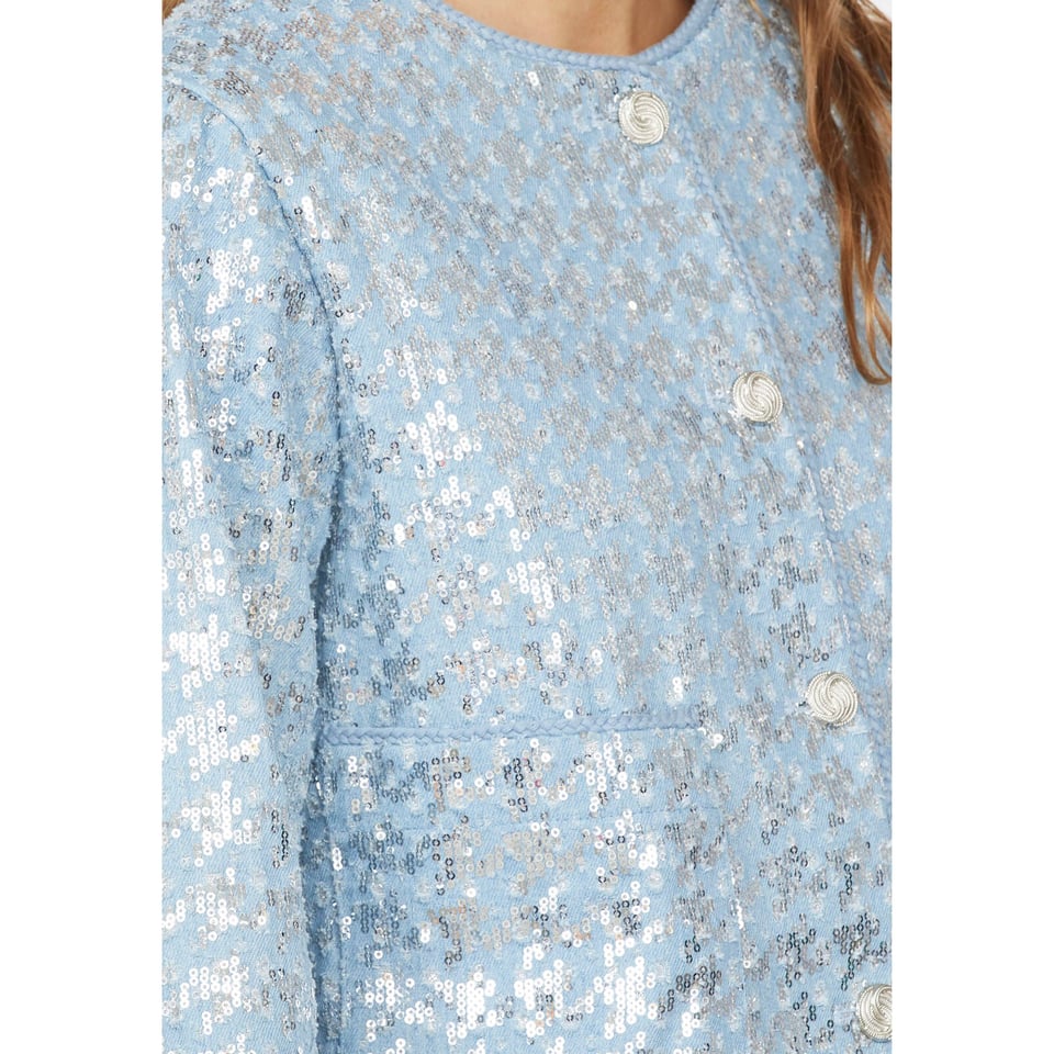 Gaya jacket - Blue sequins 