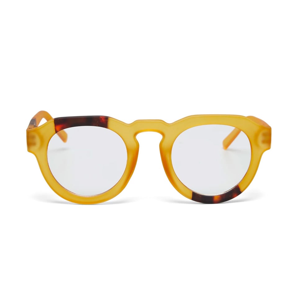 Leesbril ZENO Round Yellow Havana OK042Y3H
