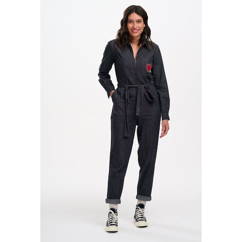 SUGARHILL Anwen Jumpsuit Denim Black