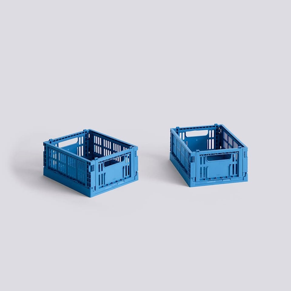 Color Crate Mini Set 2 Electric Blue