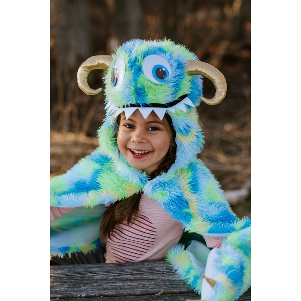 Swampy the Monster Cape (5-6 Jr)