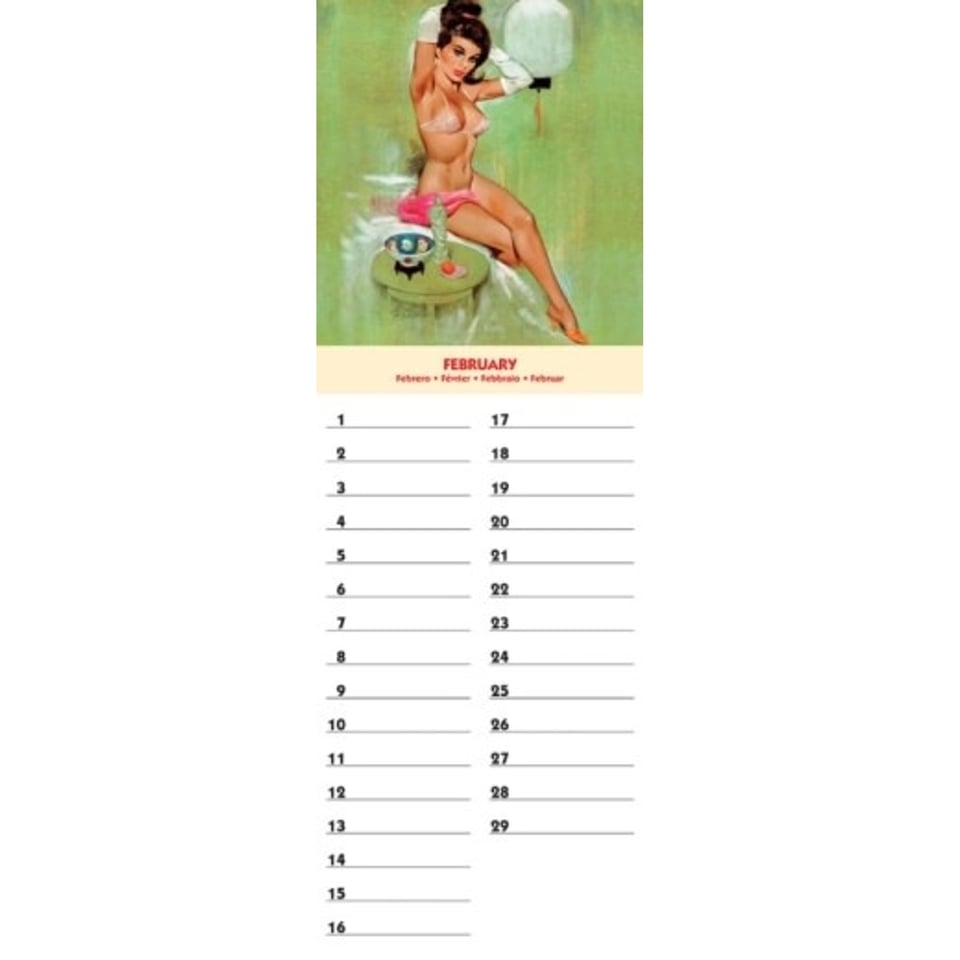 Pin Up History Verjaardagskalender