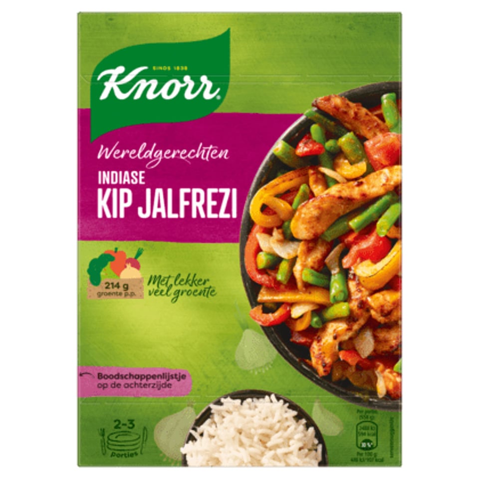 Knorr Natuurlijk Wereldgerechten Jalfrezi