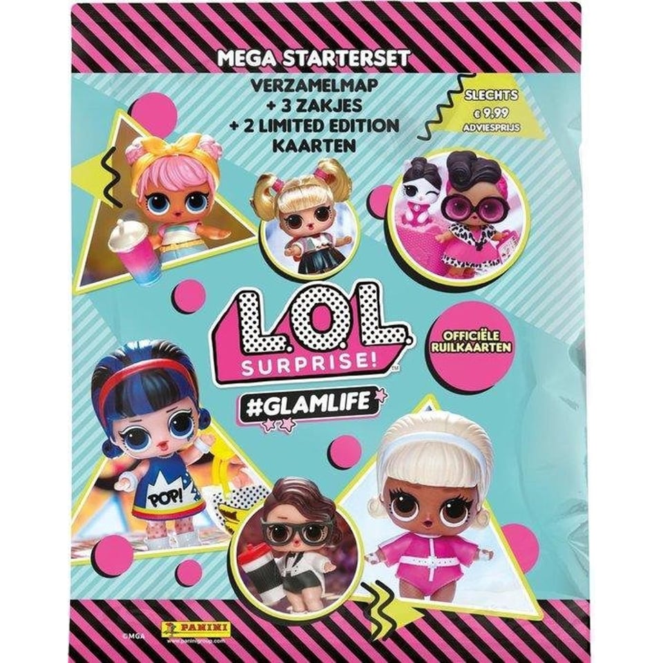 Display l.o.l. Glamlife Kaartjes Panini