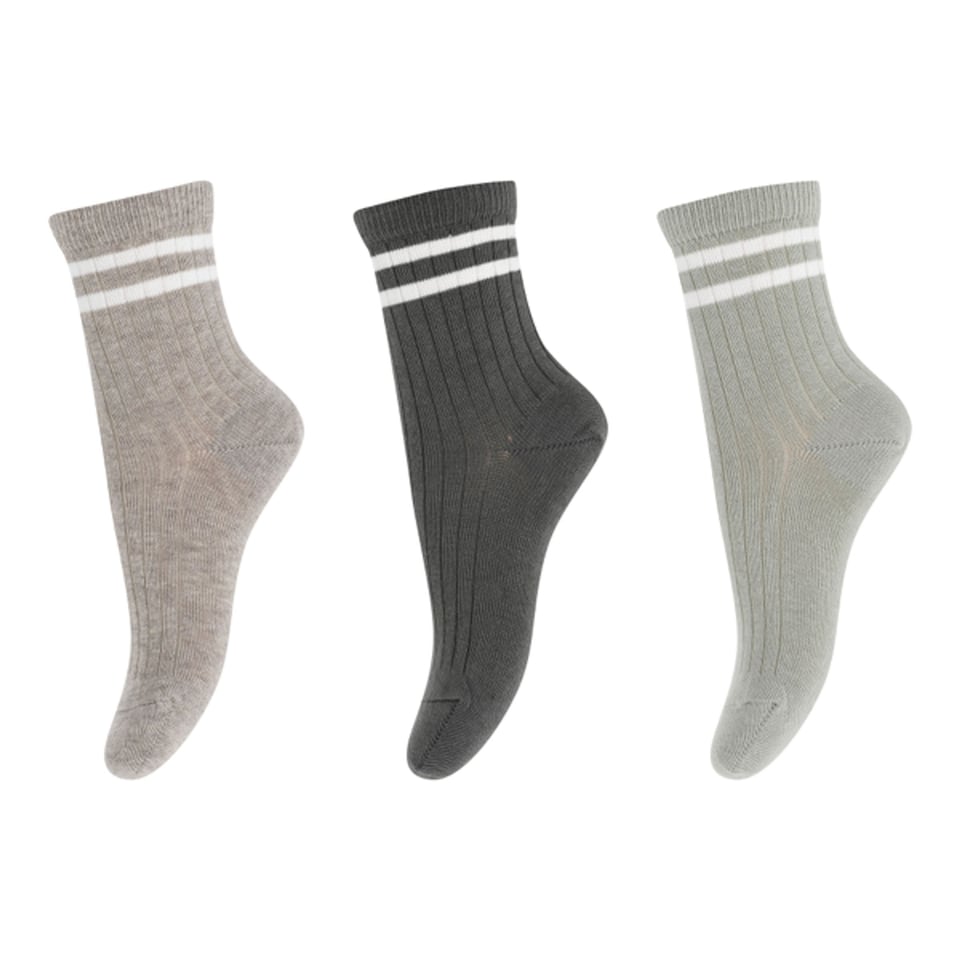 Mp Denmark Ben 3-Pack Socks Multi 79231 8990