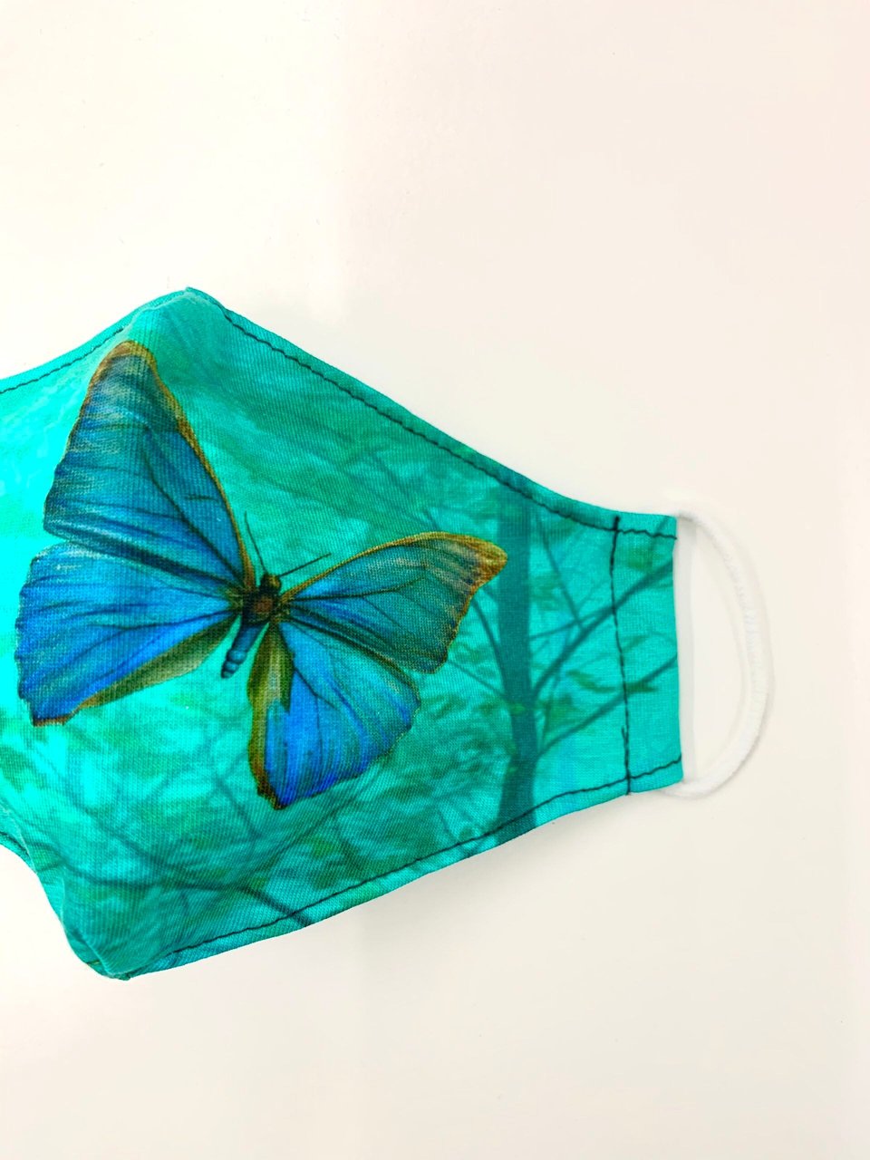 Blue Butterfly Mask