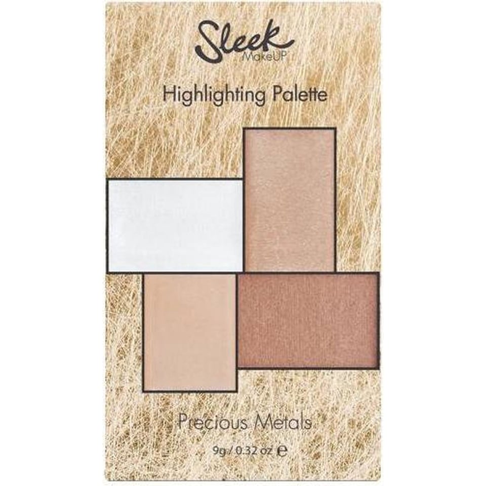 Sleek Make-up Highlighting Palette Precious Metals Highlight Palette Sleek
