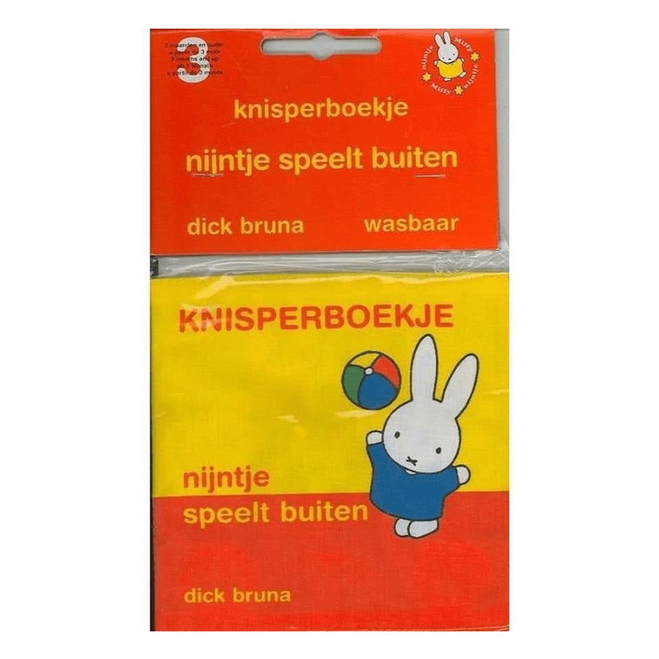 Knisperboekje Nijntje Speelt Buiten - Dick Bruna