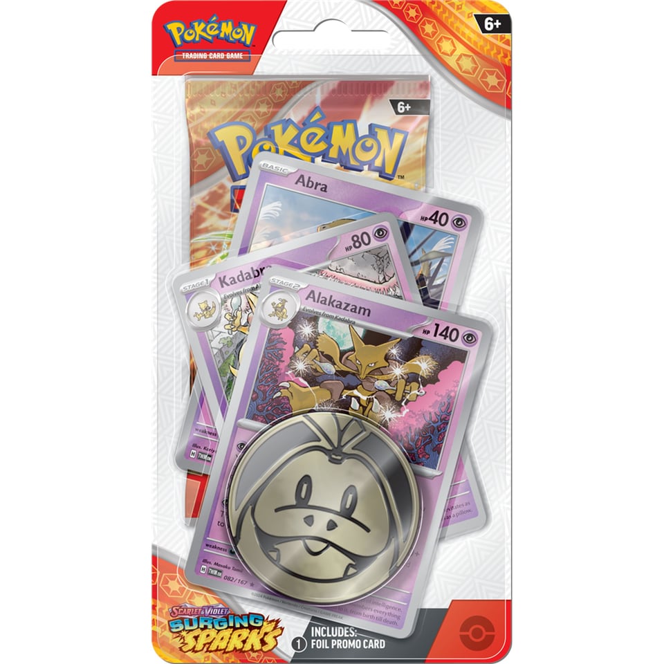 Pokémon Scarlet & Violet Surging Sparks Premium Checklane