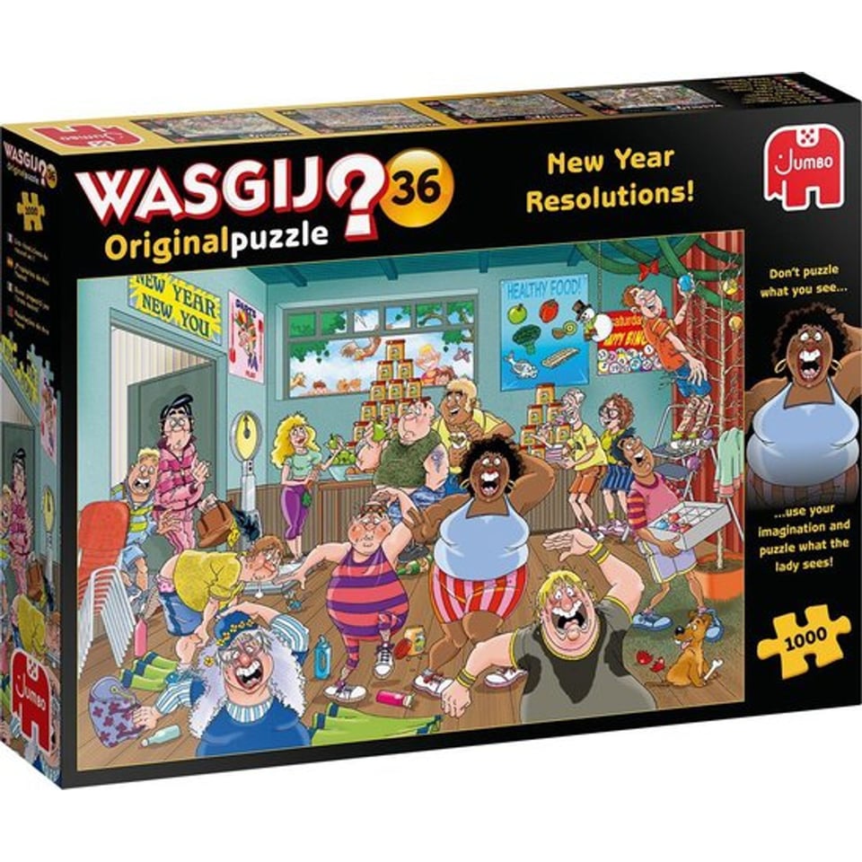 Wasgij Original Puzzel 36 Goede Voornemens 1000 Stukjes