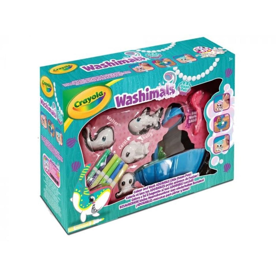 Crayola Washimals Zeedieren Lagune 3+