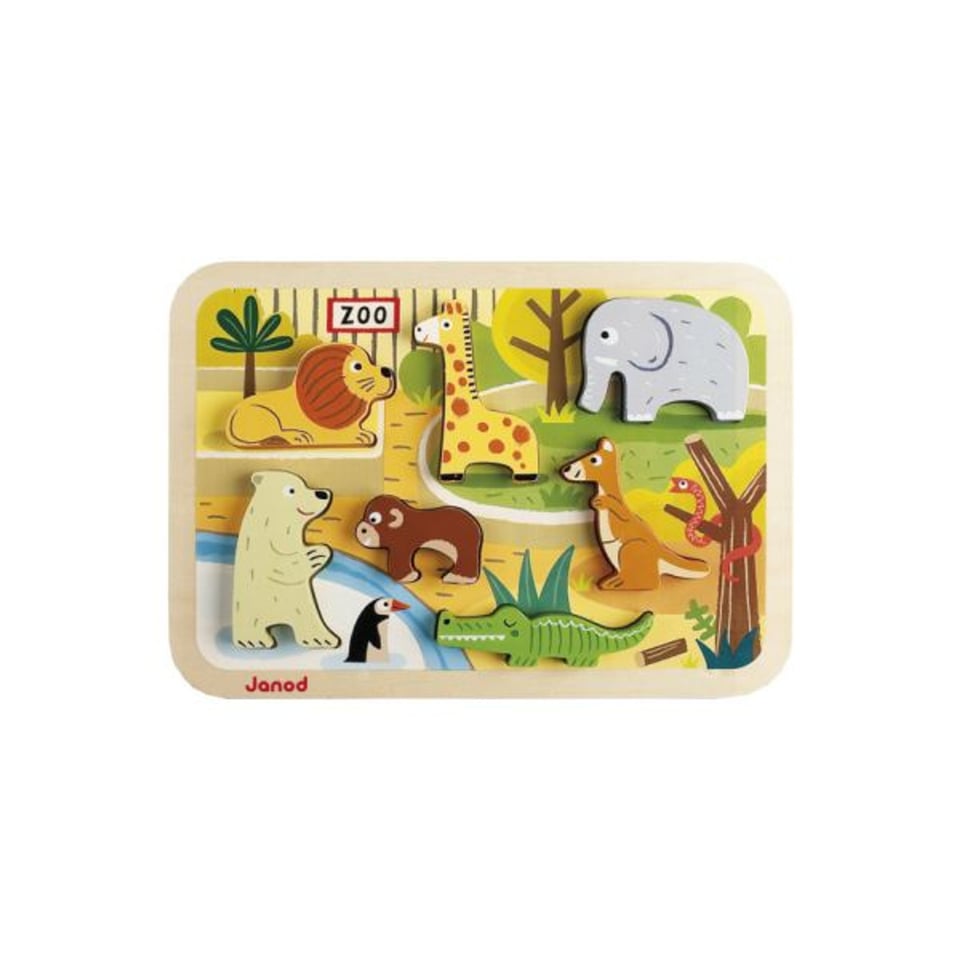 Chunky puzzel Dieren - Janod