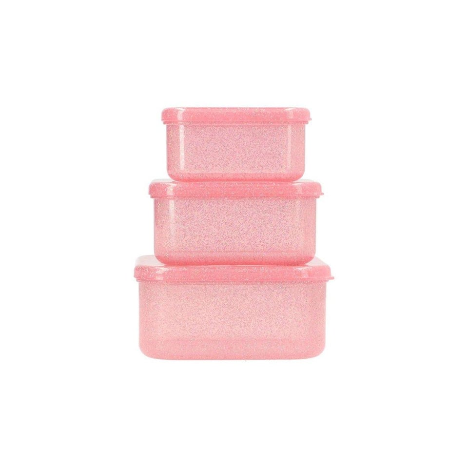 Tutete 3 in 1 Glitter Roze Lunchboxen