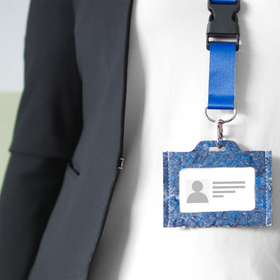 Gerecyclede Badgehouder
