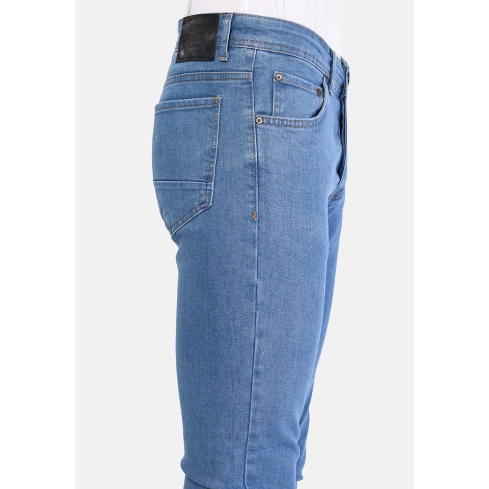 Heren Slim Fit Klassieke Spijkerbroek - DP/S-55 NW - Blauw