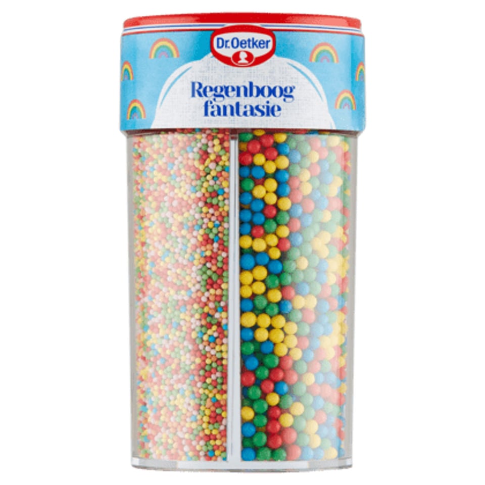 Dr. Oetker Regenboogfantasie Taart Versiering