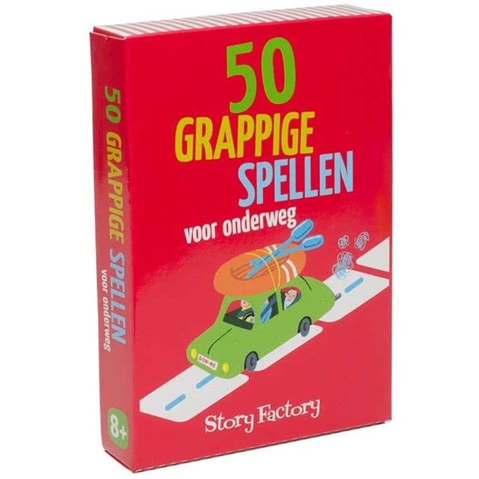 Tucker's Fun Factory 50 Grappige Spellen Voor Onderweg 8+