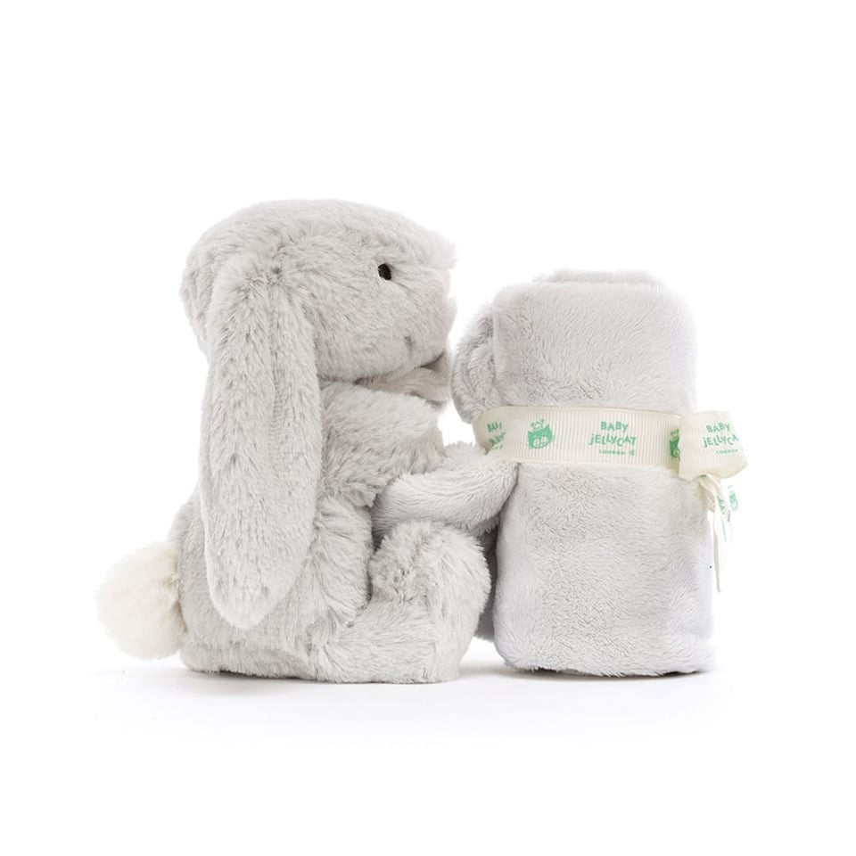 Jellycat Bashful Beige Bunny Soother Silver