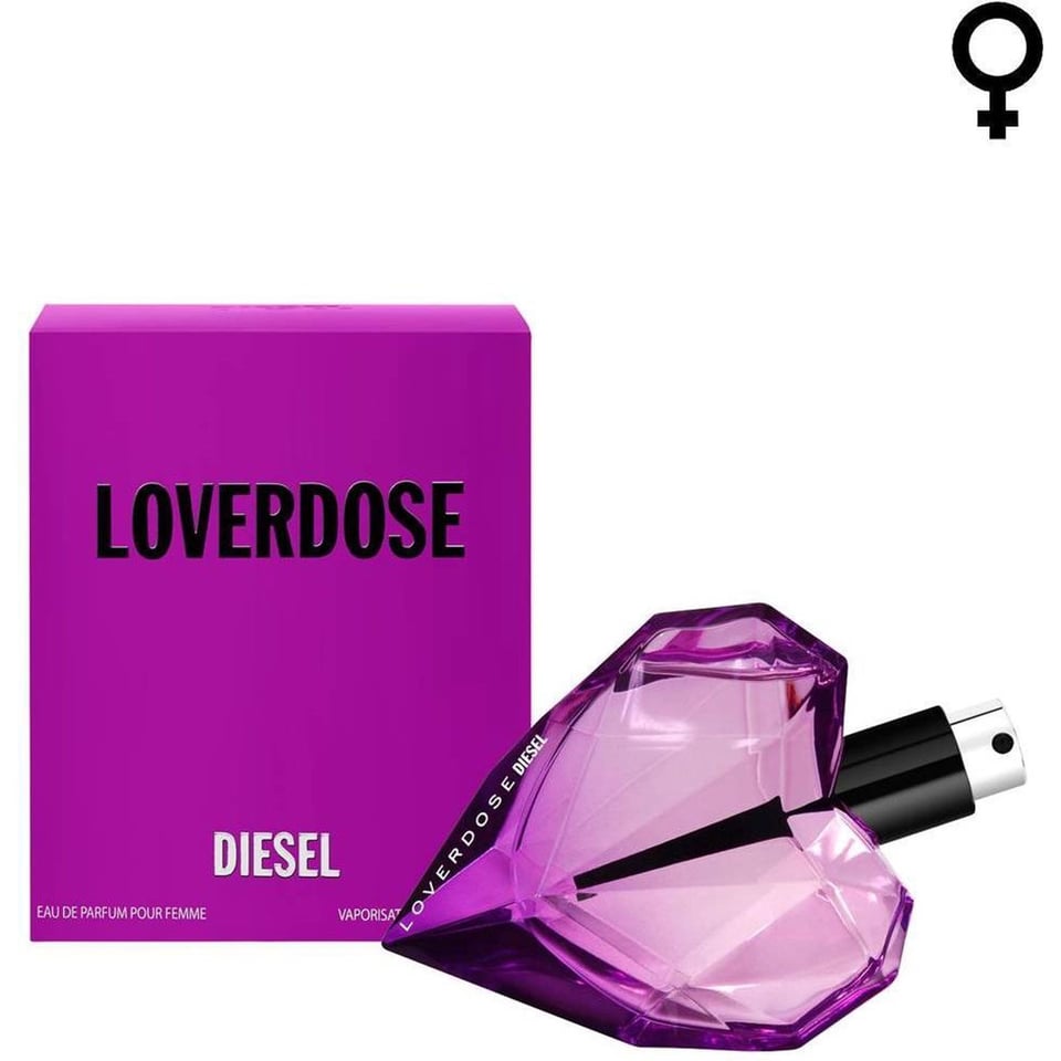 Diesel Loverdose for Women - 75 Ml - Eau De Parfum Damesparfum Diesel Loverdose Is Een Verleidelijke Damesgeur Met Zachte, Kruidige en Zoete Hinten