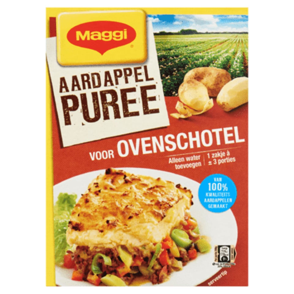 Maggi Aardappelpuree À La Minute Ovenschotel