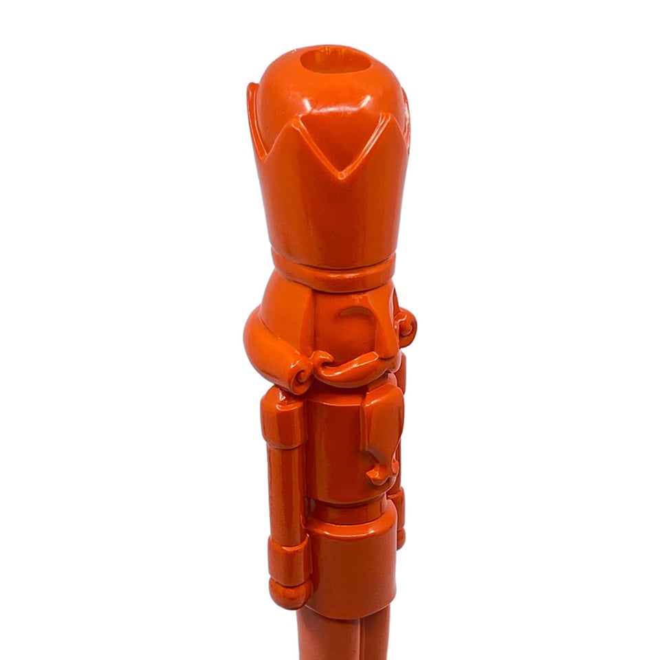 Kandelaar Notenkraker 8x37cm in 2 Kleuren